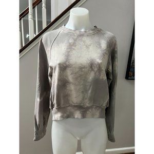Lululemon Its A Wash Long Sleeve Shibori Cropped Tie Dye Sweatshirt - Size 6